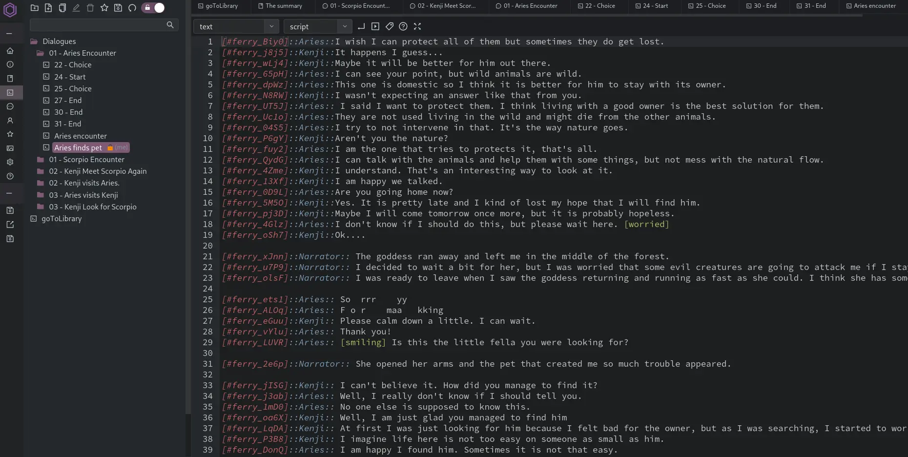 Local Database interface