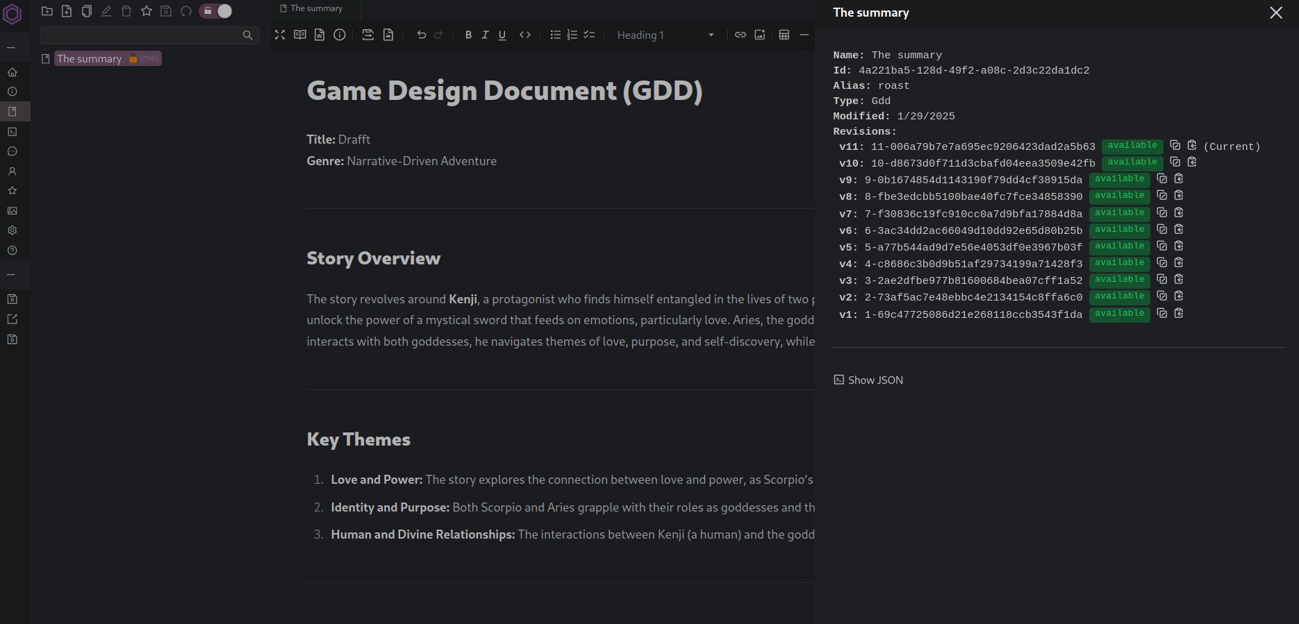 Multi-User Sync Interface